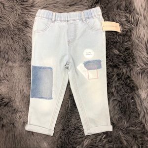 First Impressions | Girls Patched Denim Pants | Size 24M
